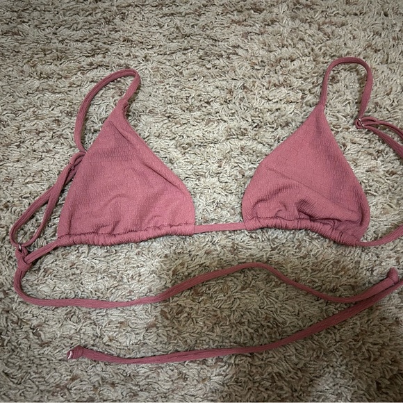 Zaful Pink Triangle Bikini Set - Picture 2 of 6